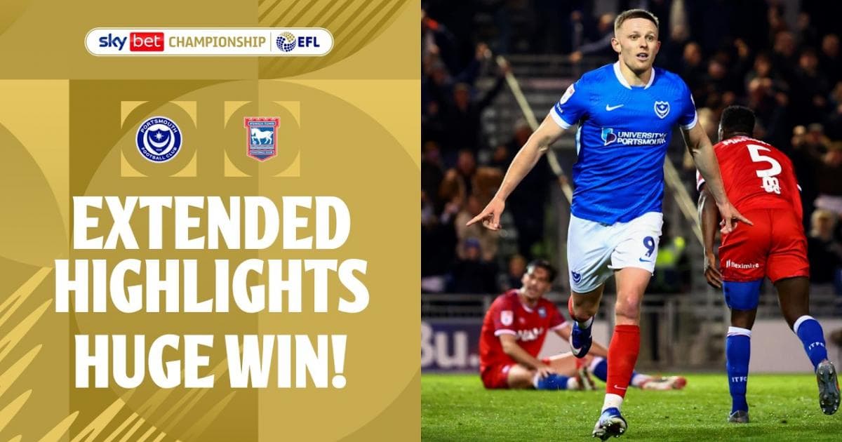 Portsmouth - Ipswich Town