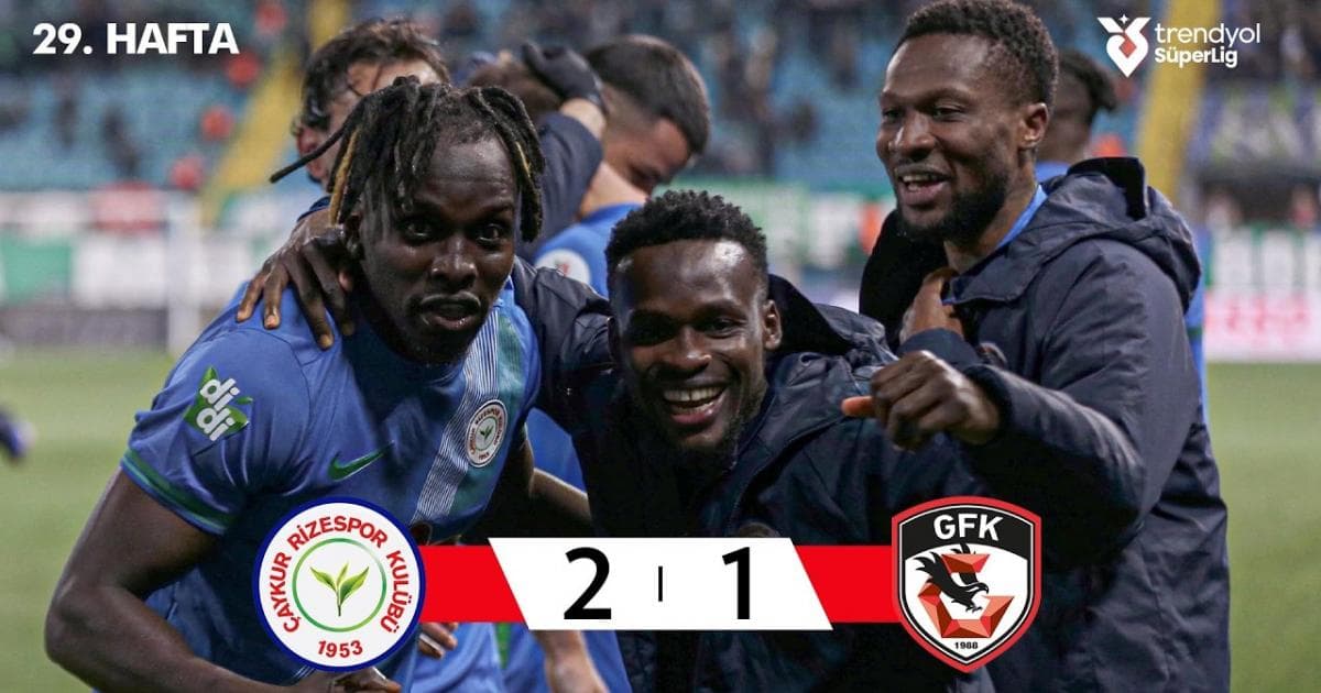 Rizespor - B.B. Gaziantep